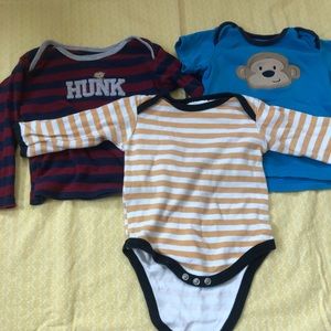 6-9 Month onsies/shirts